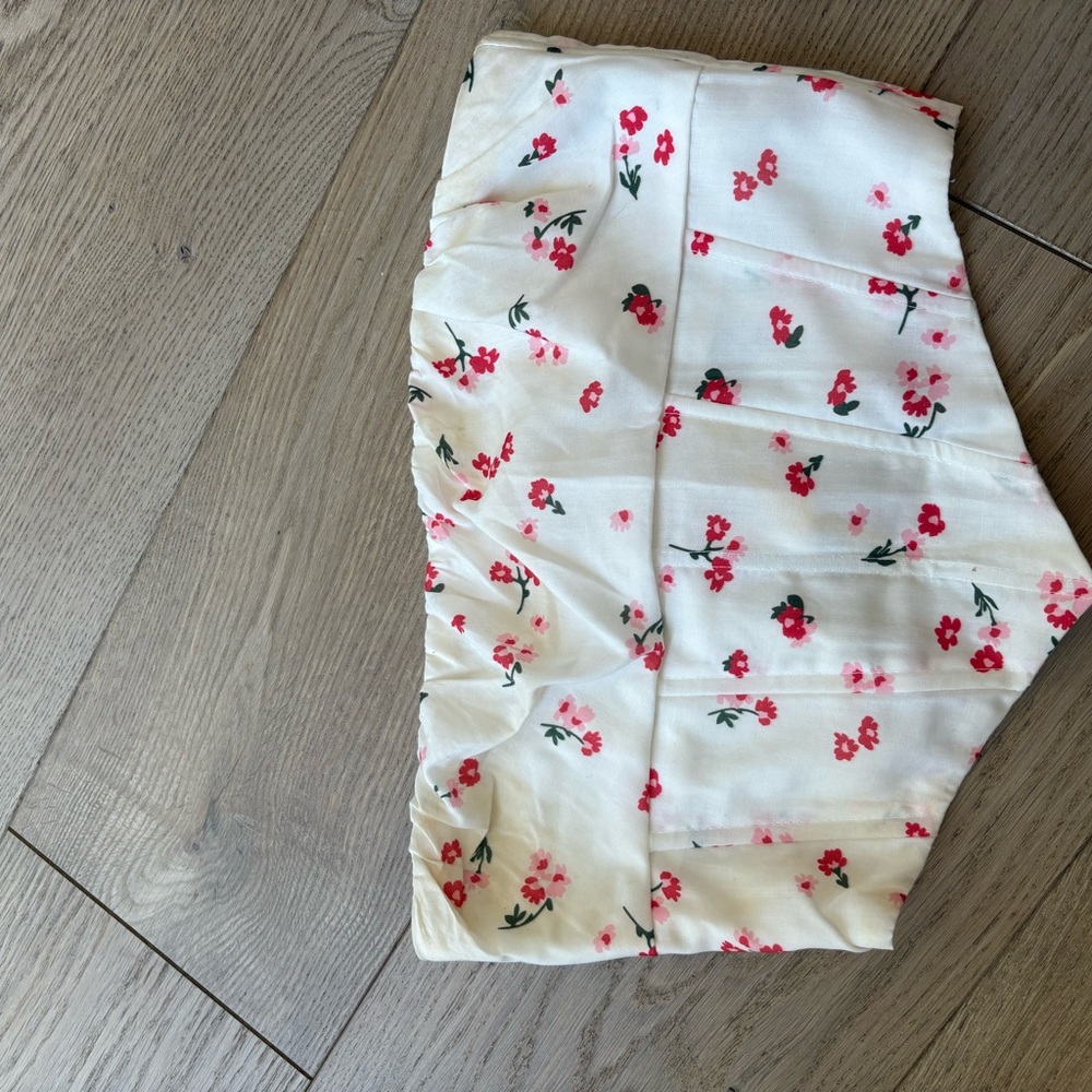 Princess Polly Cream Floral Top